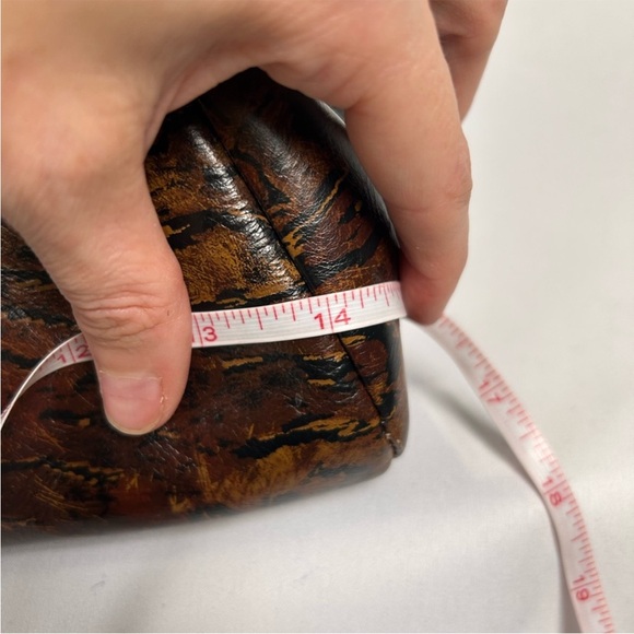 Patricia Nash Anastasie Frame Handbag with Bamboo Handle - Picture 7 of 8